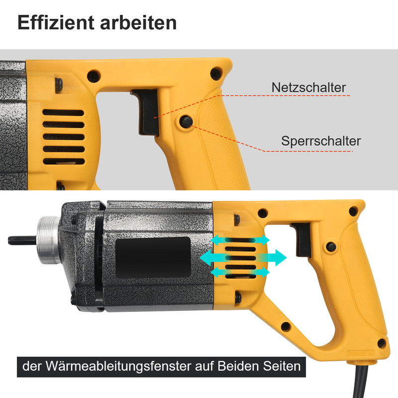 Sonnewelt Betonrüttler 1000W 5000 rpm