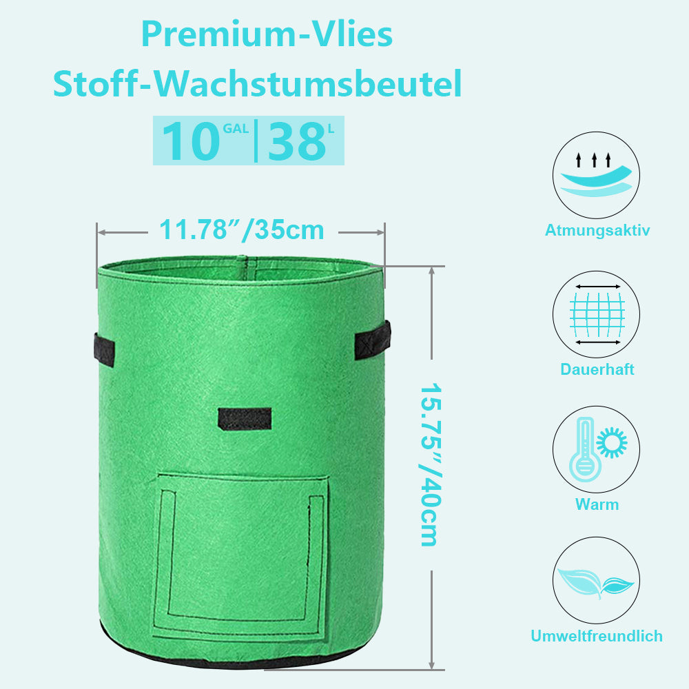 Sonnewelt Pflanzsack Pflanztasche 5 Stück