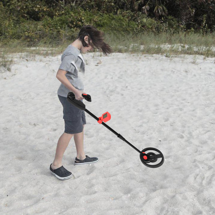 Sonnewelt Metalldetektor mit LCD-Anzeige All-Metall Funktion