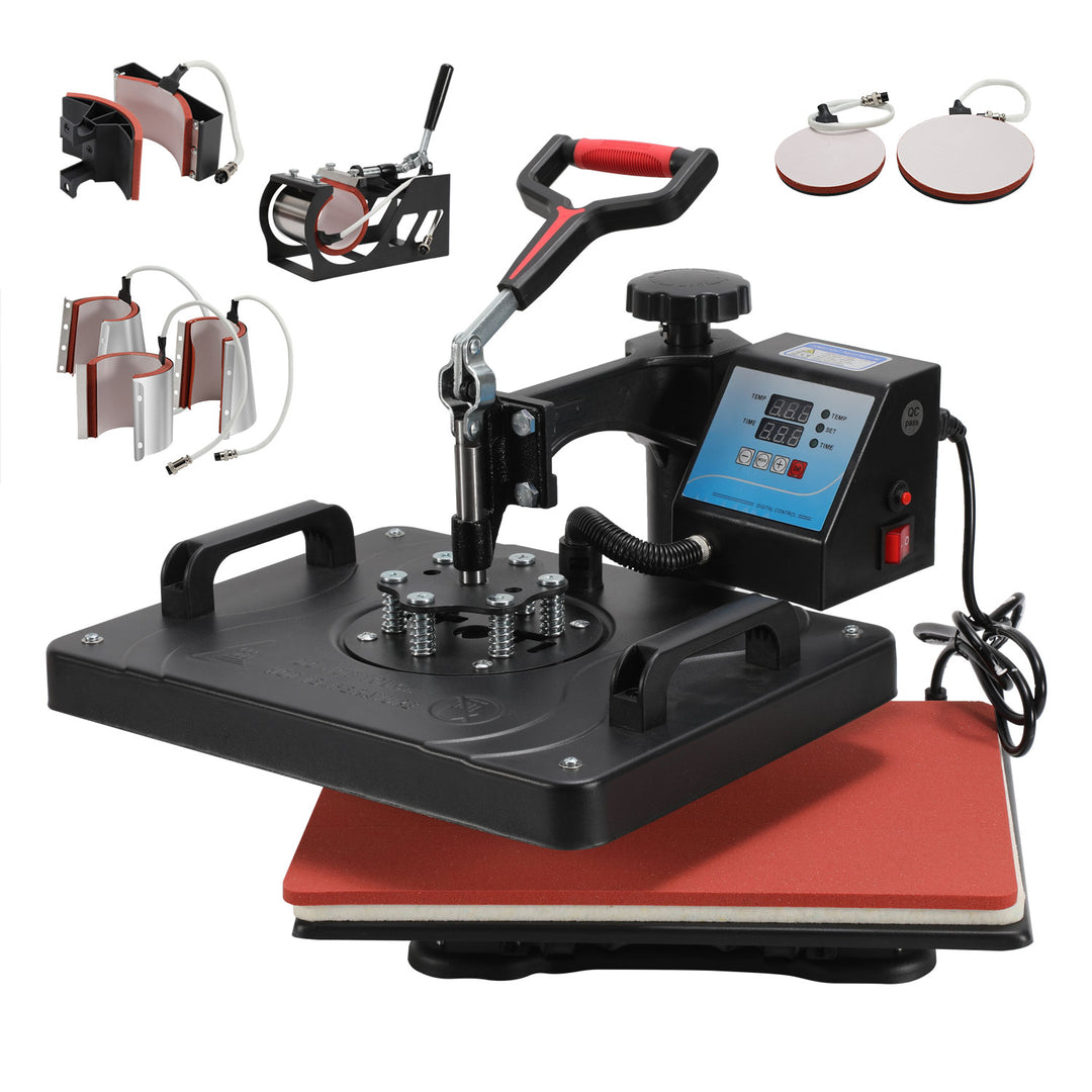 Sonnewelt Transferpresse Hitzepresse 8 IN 1 1250W