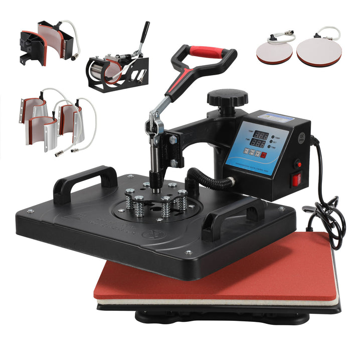 Sonnewelt Transferpresse Hitzepresse 8 IN 1 1250W