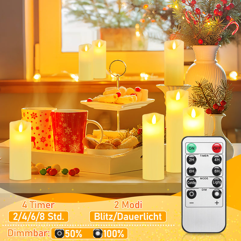 Sonnewelt LED Candle Set Flameless Candles