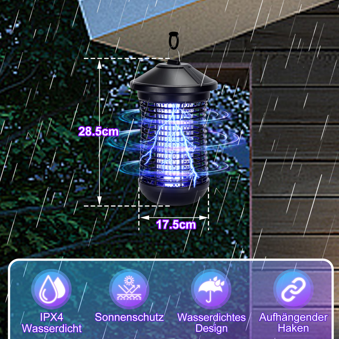 Sonnewelt Elektrisch Mückenlampe Insektenvernichter UV-Licht