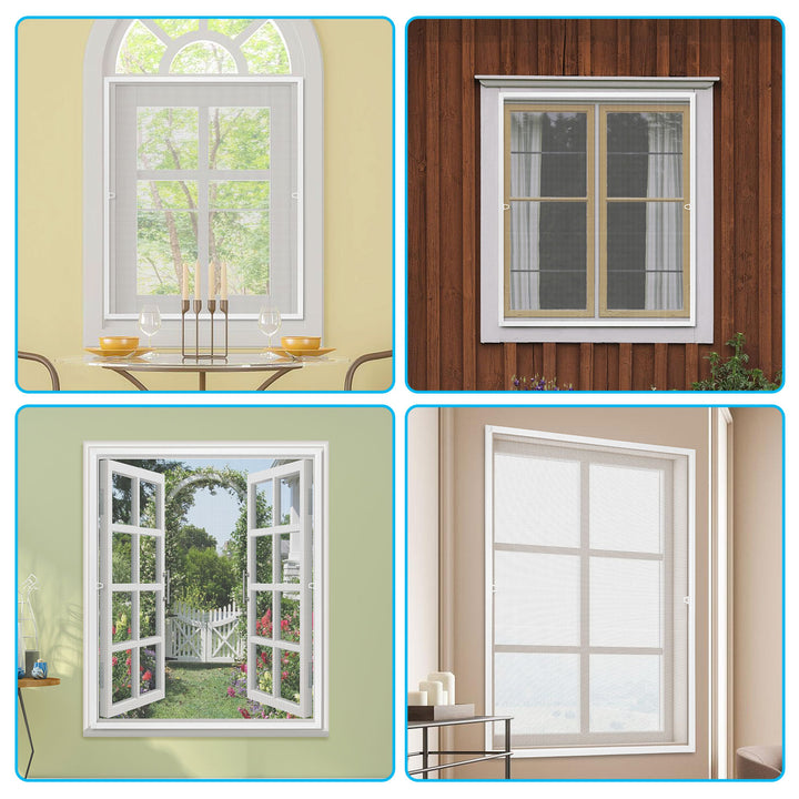 Sonnewelt fly screen door window insect protection