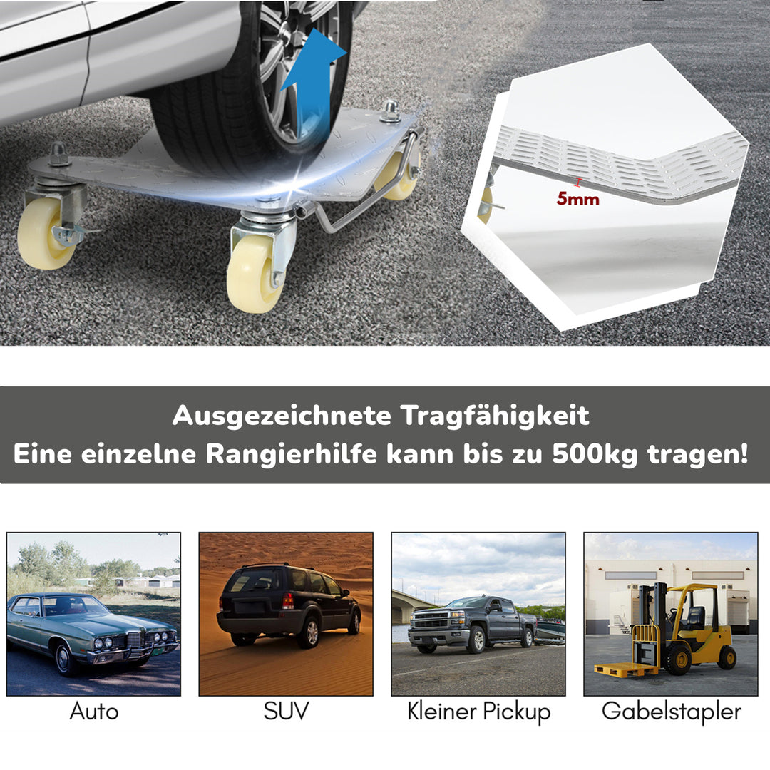 Sonnewelt Rangierhilfe PKW Rangierschale 2/4 Stück