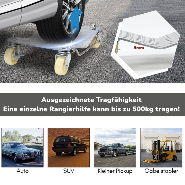 Sonnewelt Rangierhilfe PKW Rangierschale 2/4 Stück
