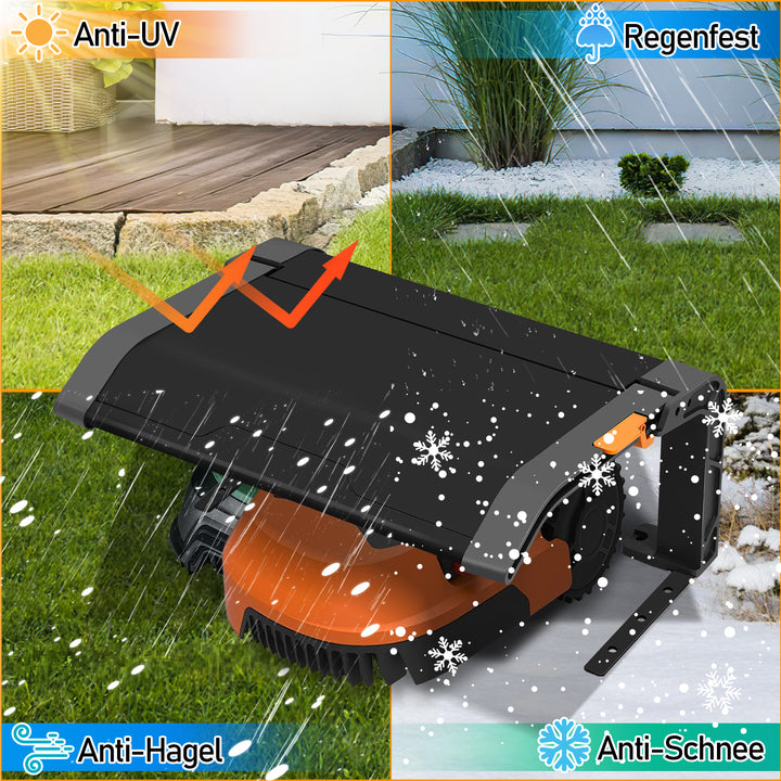 Sonnewelt Lawnmower Garage Foldable