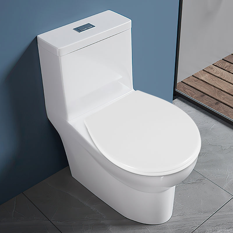 Sonnewelt Toilettendeckel WC Sitz mit Absenkautomatik O-Form