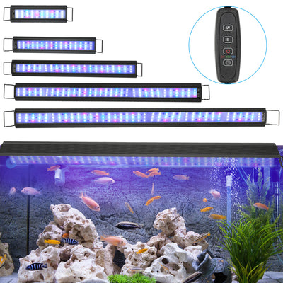 Sonnewelt LED Eclairage Aquarium, 16w Lumière Aquarium Plantes, 2 Modes  Lampe LED pour Aquarium, 45-60cm