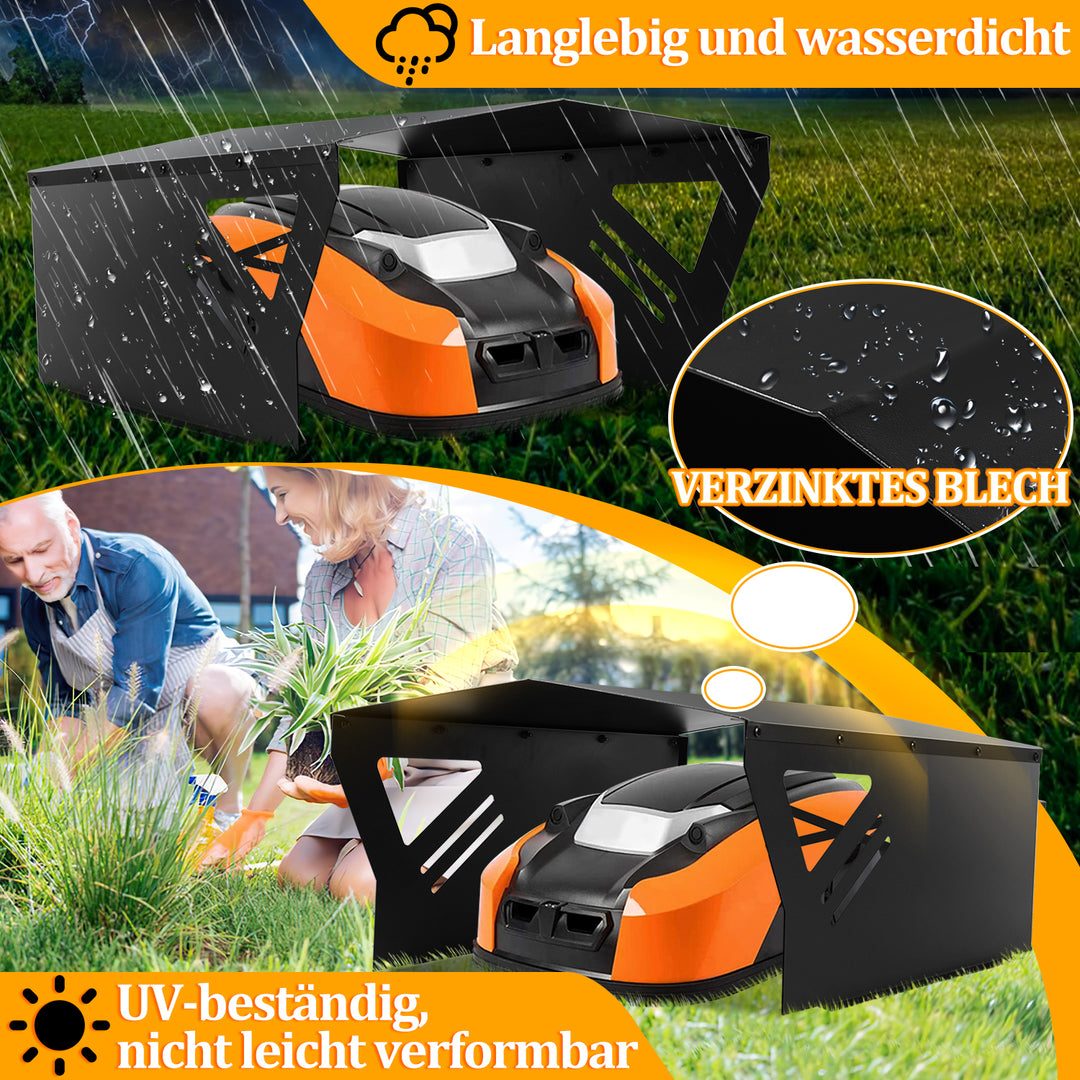 Sonnewelt Mähroboter Garage für Rasenmähroboter Verzinktem