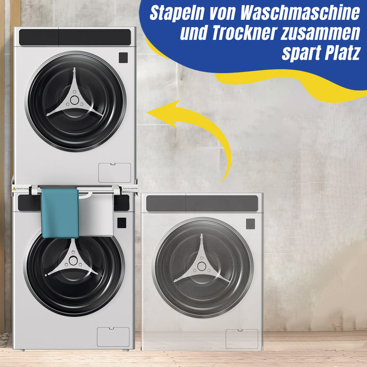 Sonnewelt Zwischenbaurahmen Waschmaschine Universal mit Ausziehbarer Einstellbare