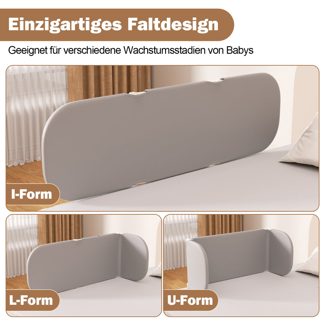 Sonnewelt bed guard, fall protection, foldable