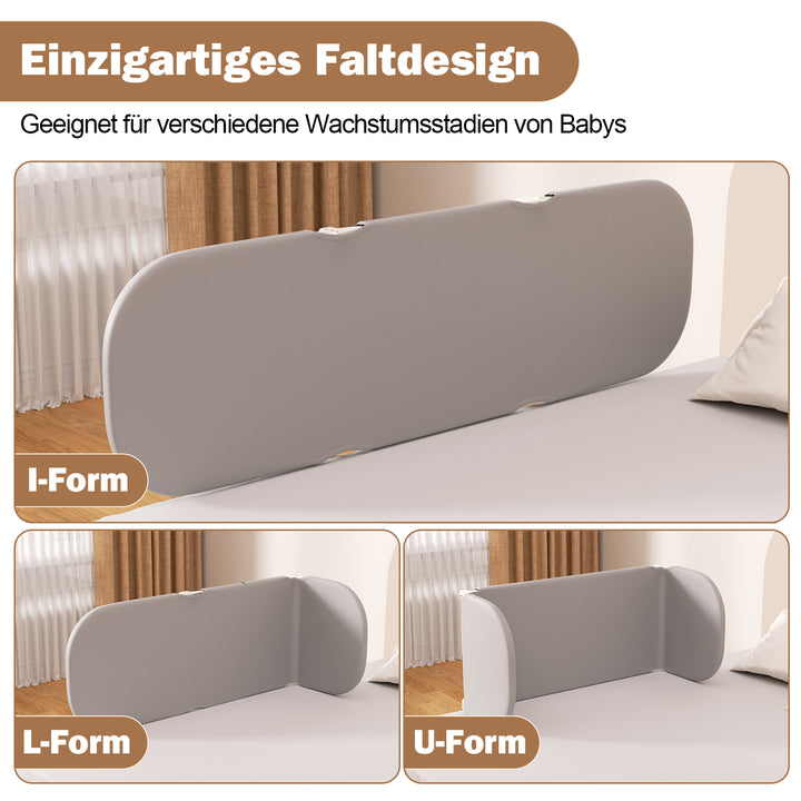 Sonnewelt bed guard, fall protection, foldable