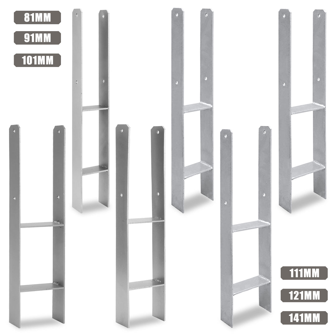 Sonnewelt 2/4 pieces H-anchor H-post support post