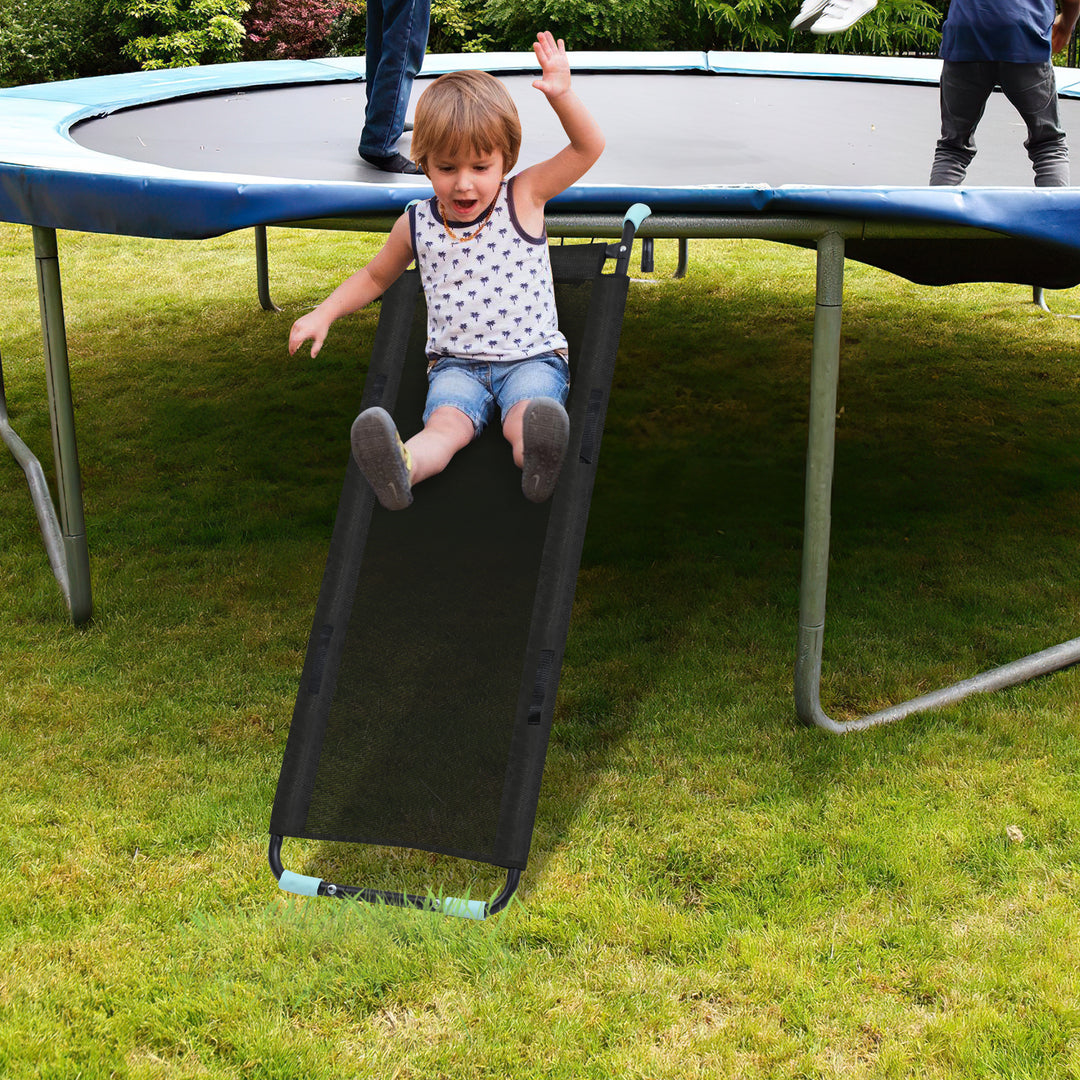 Sonnewelt Trampolin Rutsche 150cm Belastbar 100KG