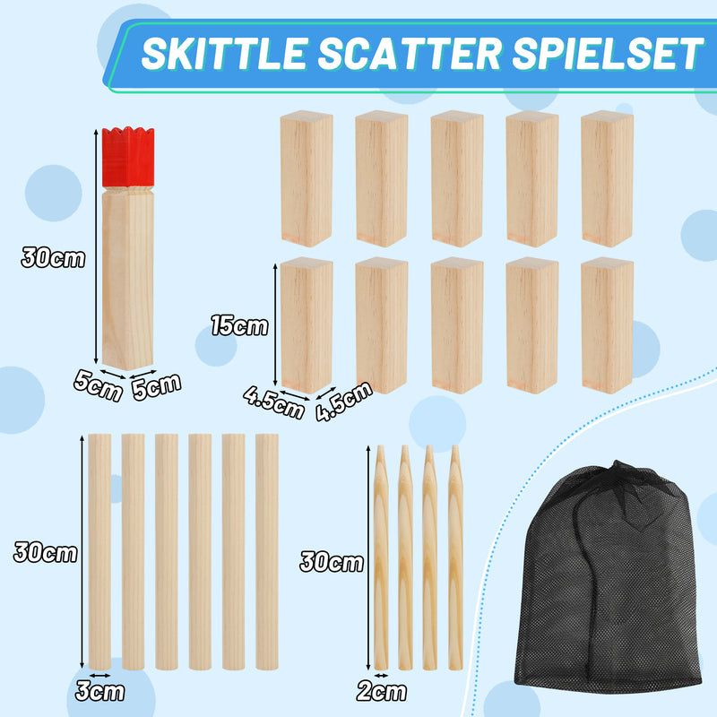 Sonnewelt Kubb Wikinger Wurfspiel Wikingerschach