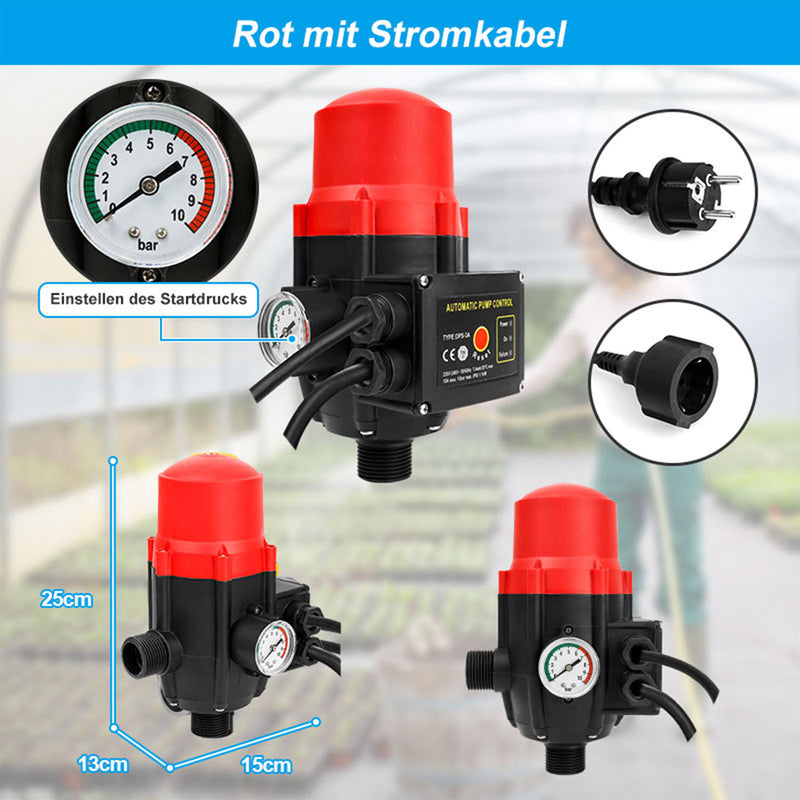 Sonnewelt Pumpenschalter Druckschalter 10 bar