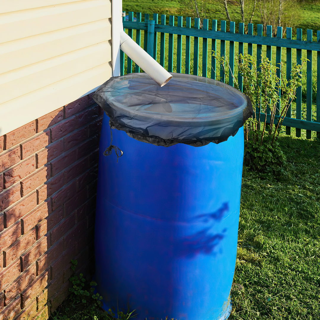 Sonnewelt Regentonne Netz Abdeckung 95cm