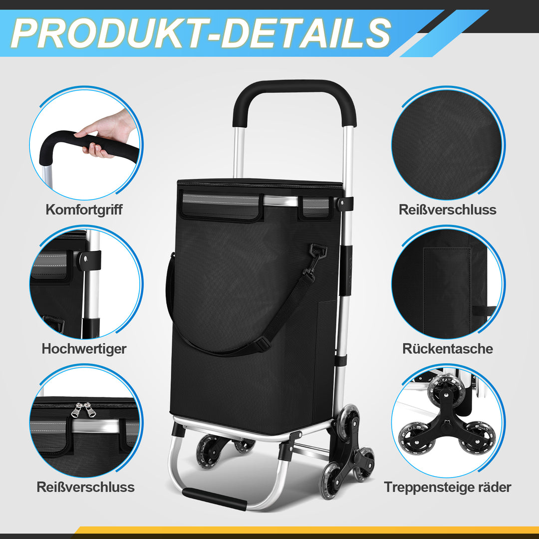 Sonnewelt shopping cart market trolley Thermo foldable