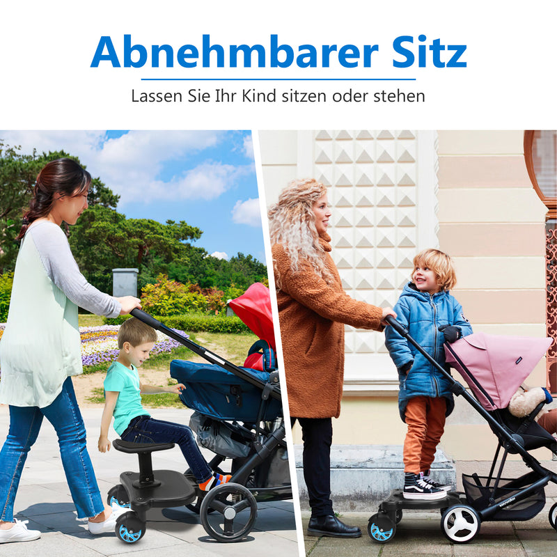 Sonnewelt Buggy Board Universal mit Sitz