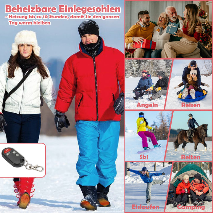 Sonnewelt Beheizbare Einlegesohlen USB