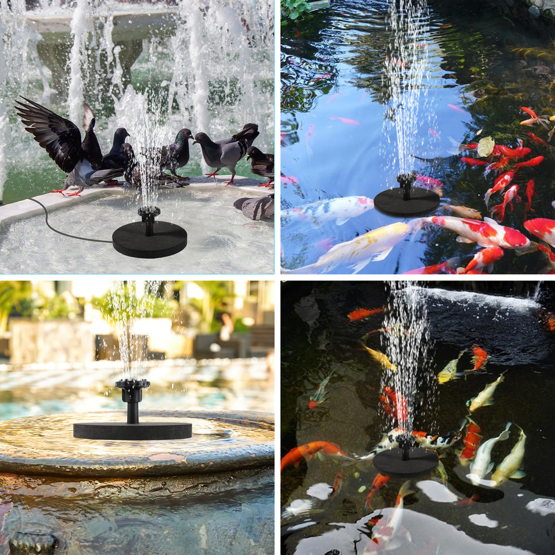 Sonnewelt SolarPumpe Teichpumpe 1.2W/1.5W/2.5W