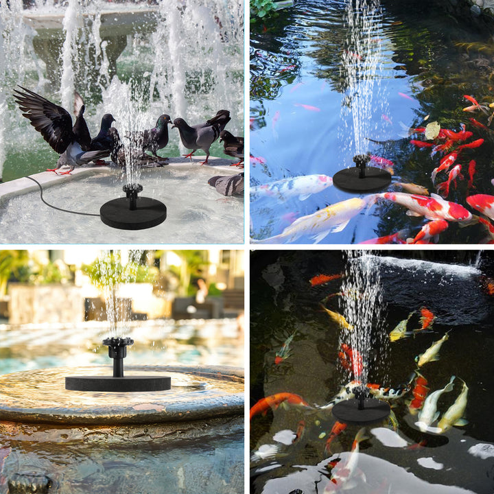 Sonnewelt SolarPumpe Teichpumpe 1.2W/1.5W/2.5W