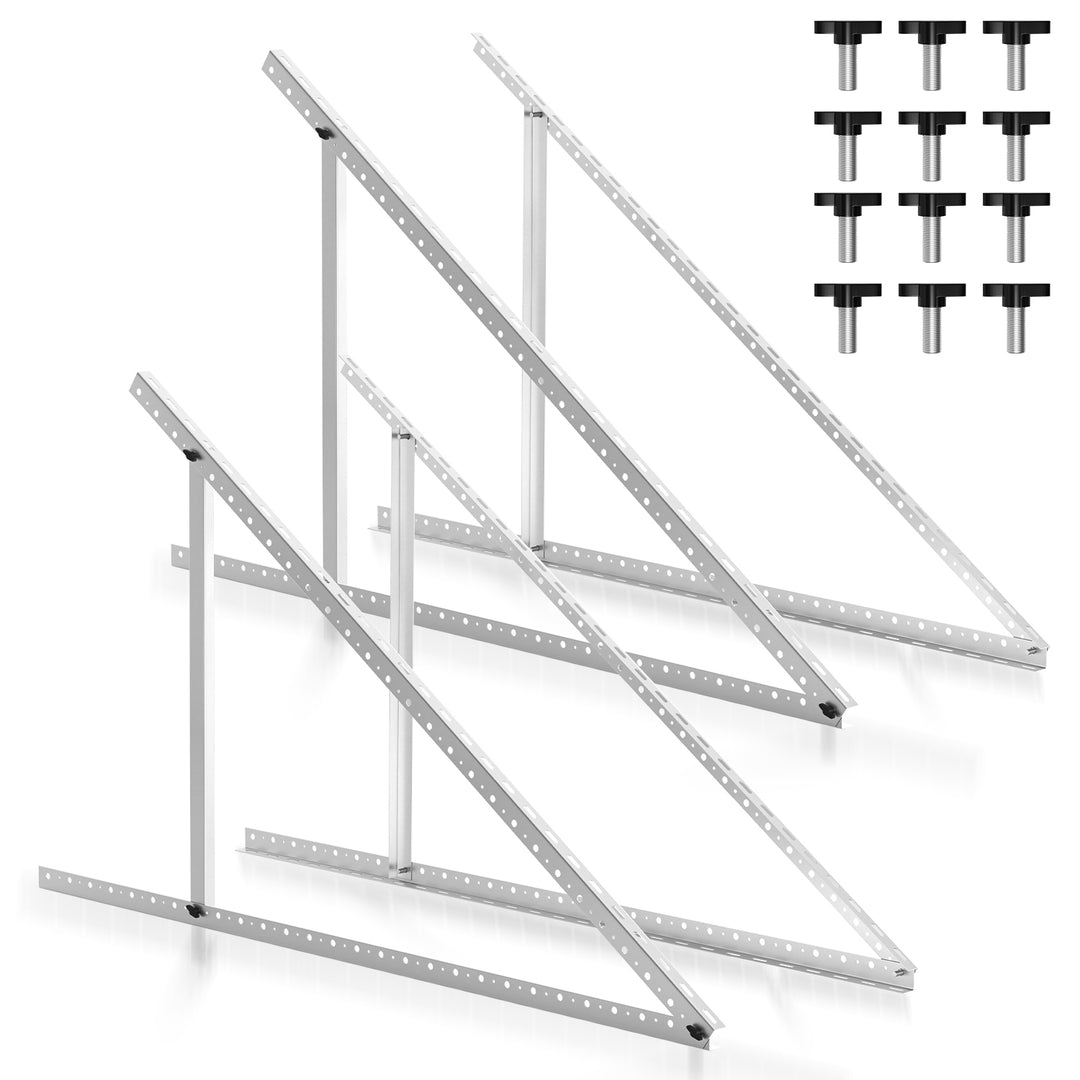 Sonnewelt Solar Panel PV Mount 104cm 0°-90° 2/4 pieces