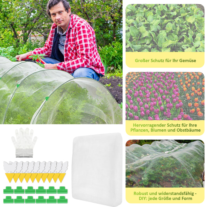 Sonnewelt insect protection net plant protection net 3x10m