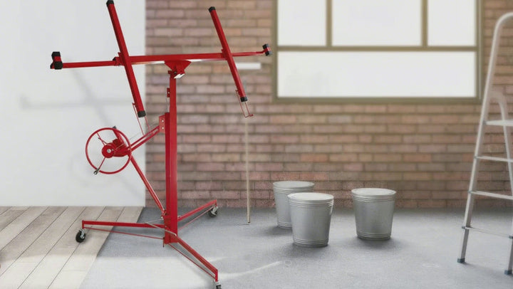 Sonnewelt plate lifter 68 kg load capacity foldable height adjustable 140 cm -350 cm