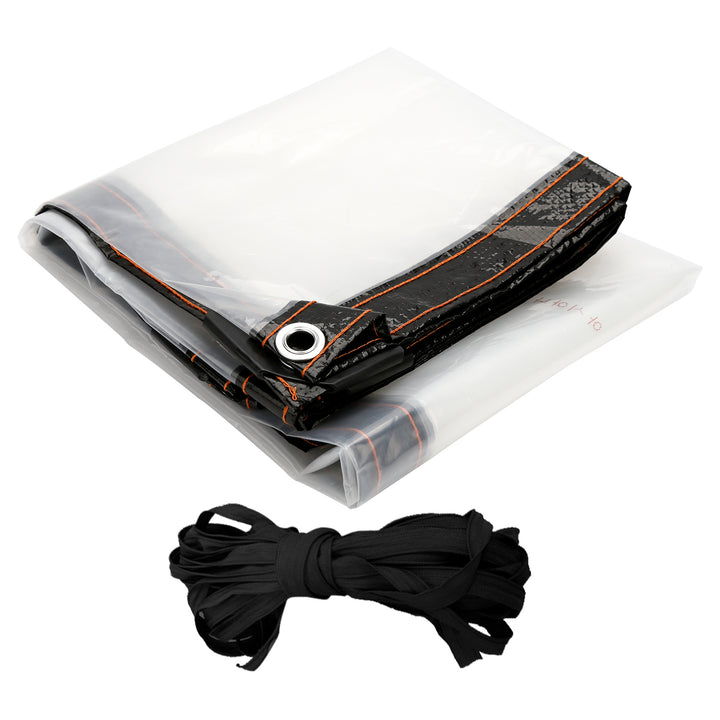 Sonnewelt Transparent Tarpaulin Waterproof with eyelets