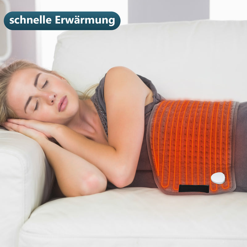Sonnewelt Heizkissen Elektrisch Wärmekissen für Bauch und Rücken