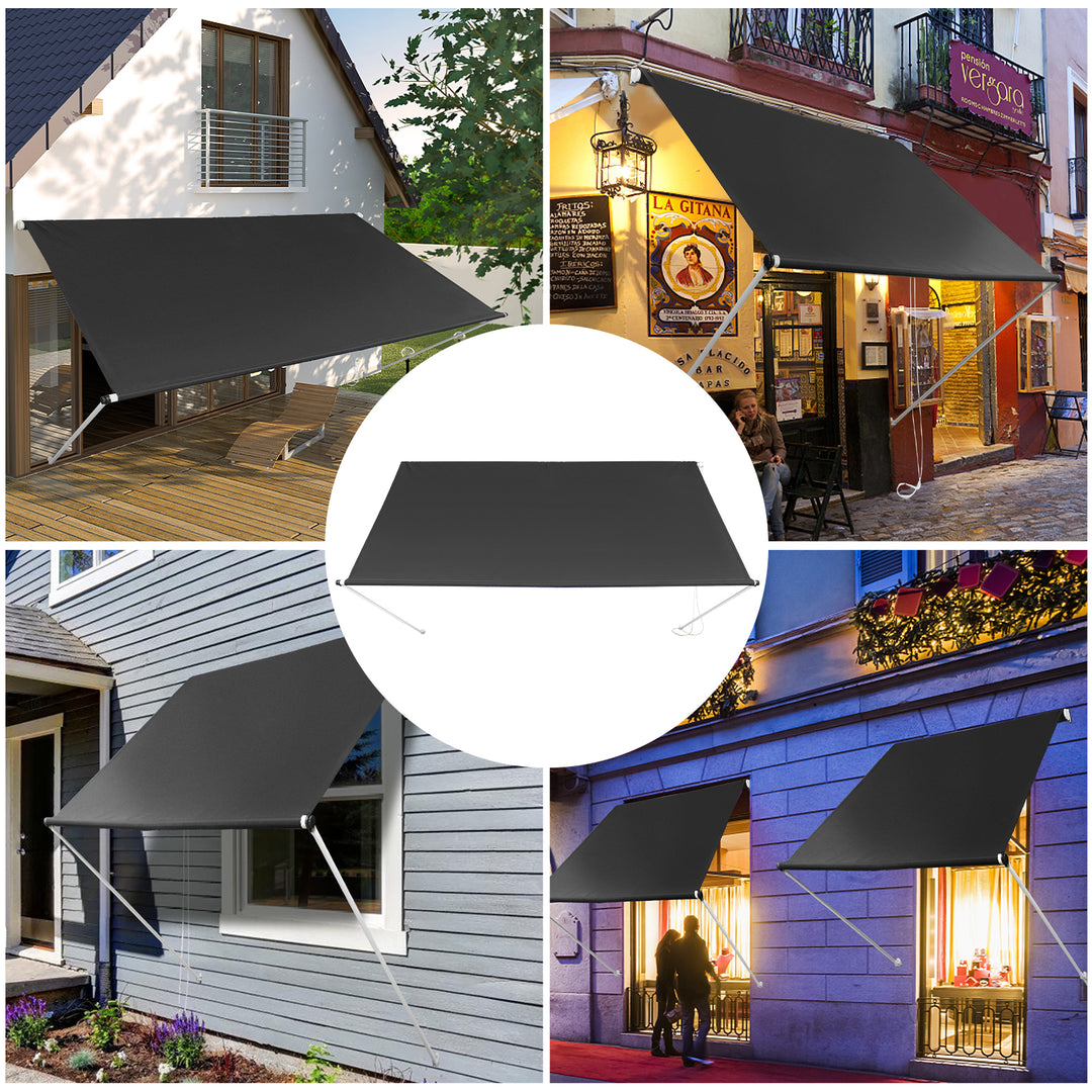 Sonnewelt Einziehbar Markisen Spannmarkise