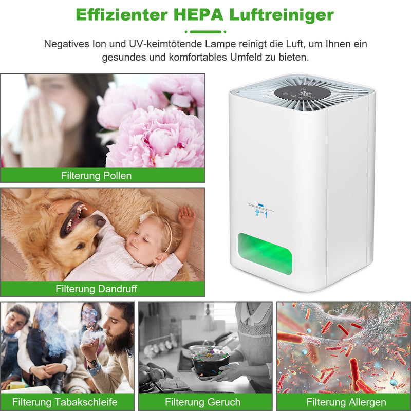 Sonnewelt Luftreiniger Air Purifier 3-in-1