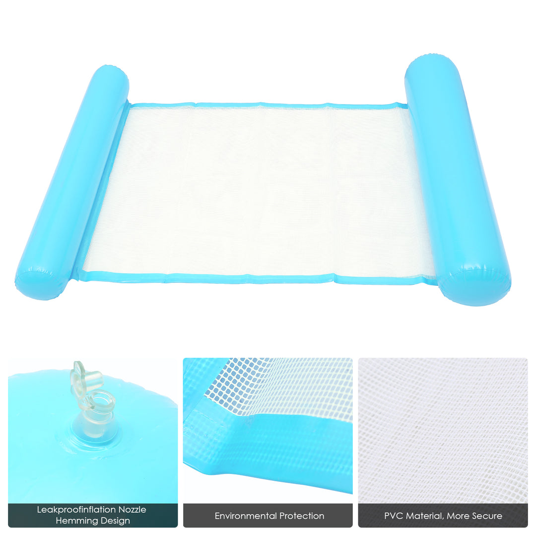 Sonnewelt Wasserliege Aufblasbare Schwimmenden Hängematte