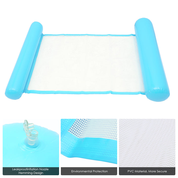 Sonnewelt Wasserliege Aufblasbare Schwimmenden Hängematte