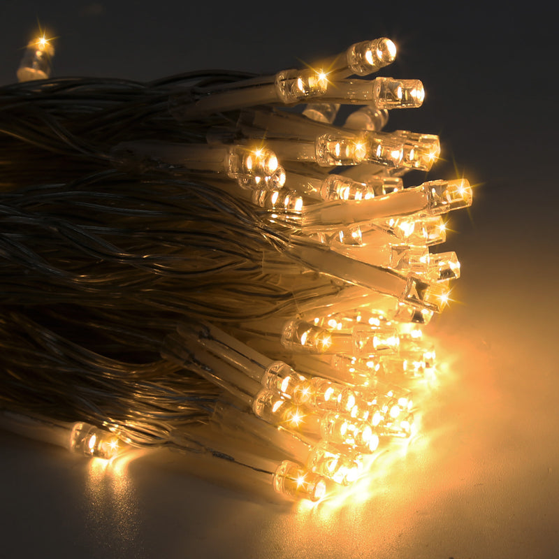 Sonnewelt LED Lichterkette mit Sternen mit 9 Girlanden