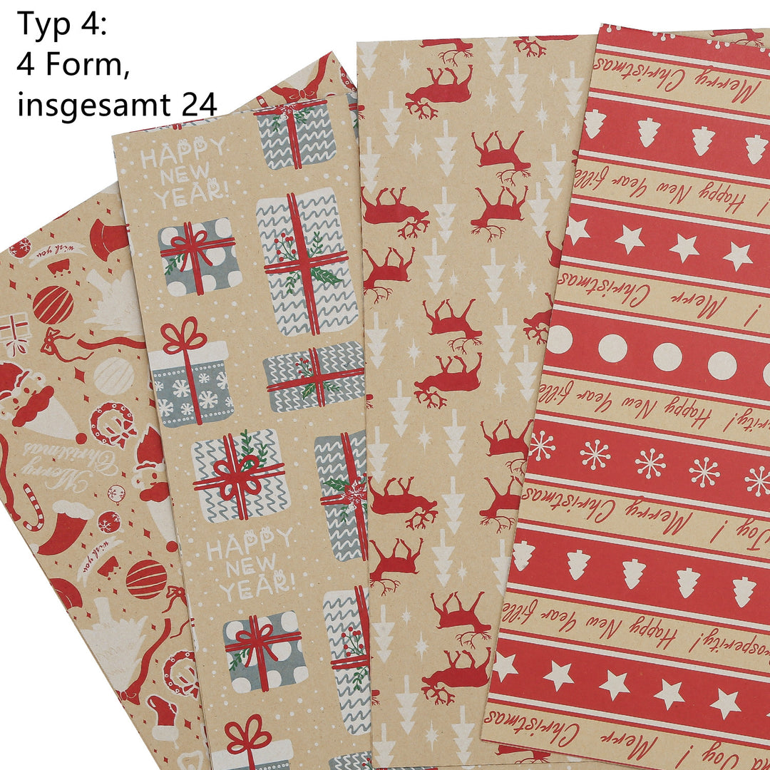 Sonnewelt Geschenkpapier Weihnachtspapier 70 * 50 cm