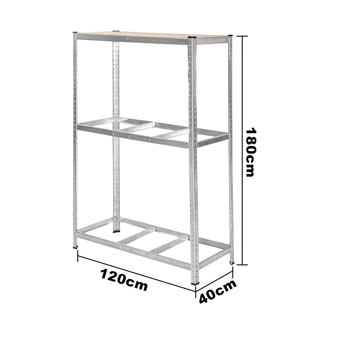 Sonnewelt tire rack metal rack galvanized 8 tires