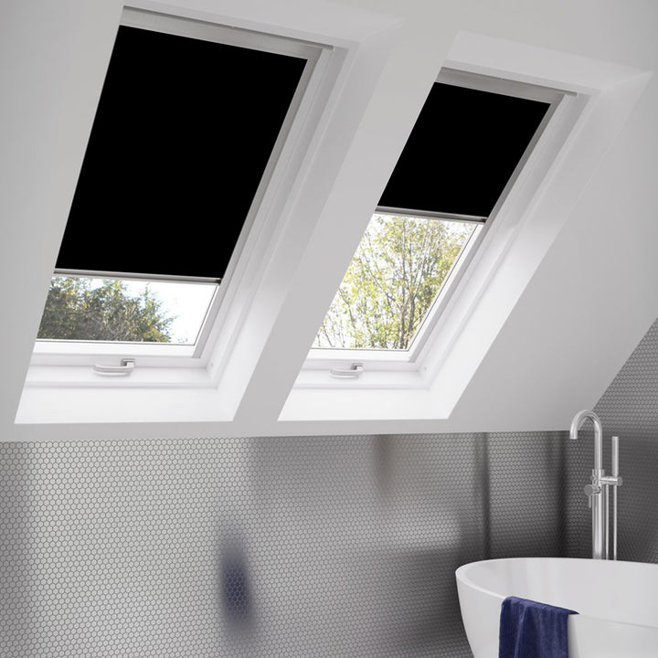 Sonnewelt Dachfenster Rollo Verdunkelungsrollo für VELUX