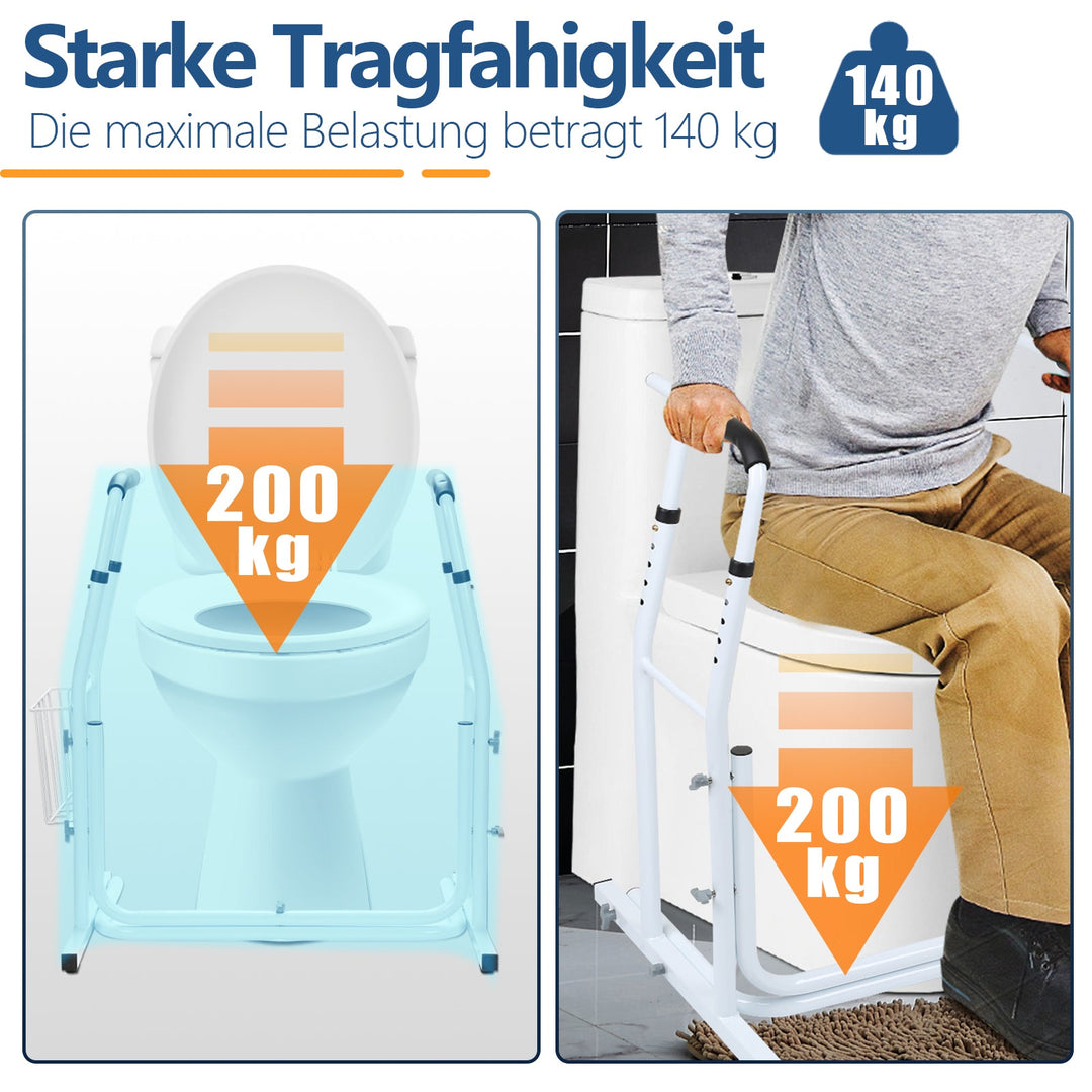 Sonnewelt Toilets Standing Aid Toilet Support Height Adjustable