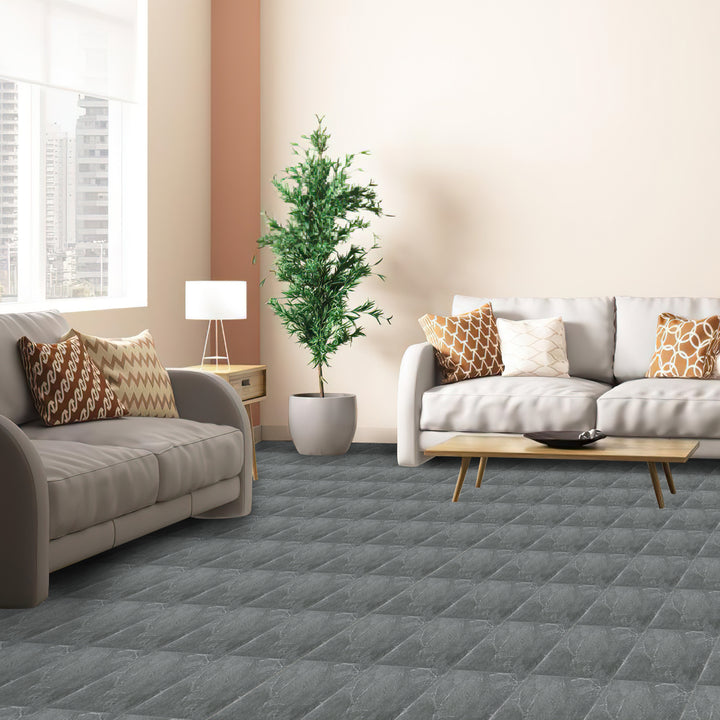 Sonnewelt PVC Bodenbelag Selbstklebend Fliesen 30x30cm