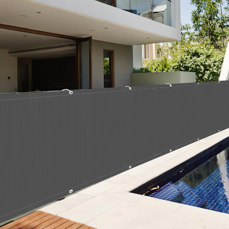 Sonnewelt Balkon Sichtschutz  PVC Blickdichte