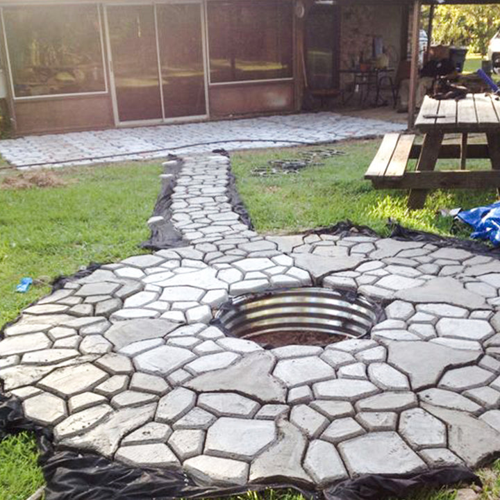 Sonnewelt DIY Pflasterform Betonpflaster