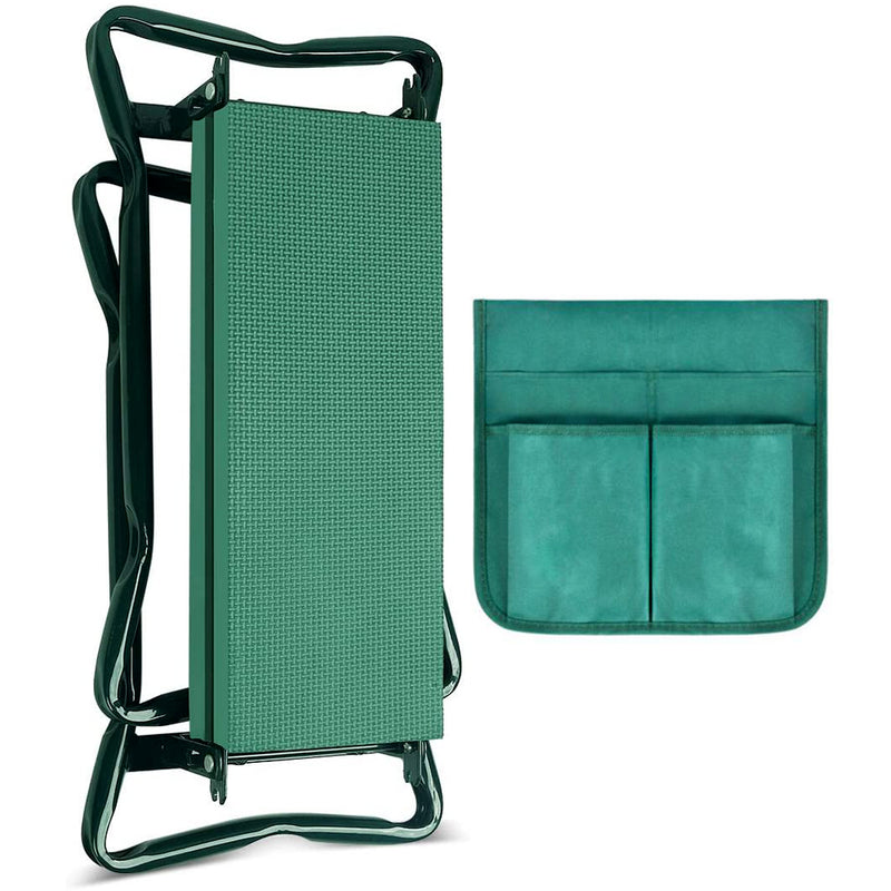 Sonnewelt 2in1 Kniebank Tragbar Gartenhocker