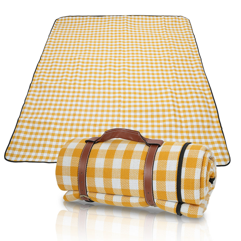 Sonnenwelt Picknickdecke wasserdicht tragbar (200×200cm)