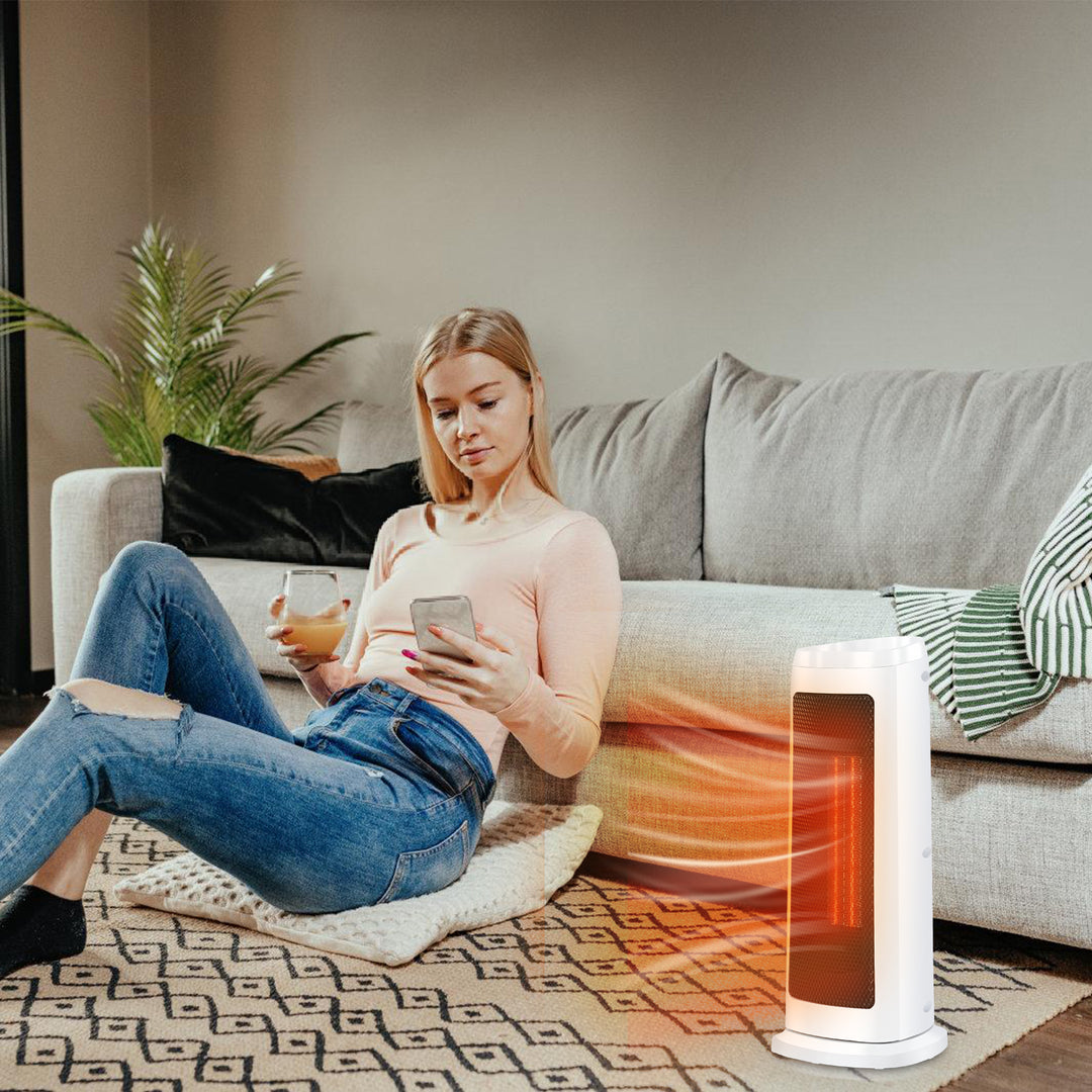 Sonnewelt 2000W Keramik Heizlüfter mit automatischer Oszillation