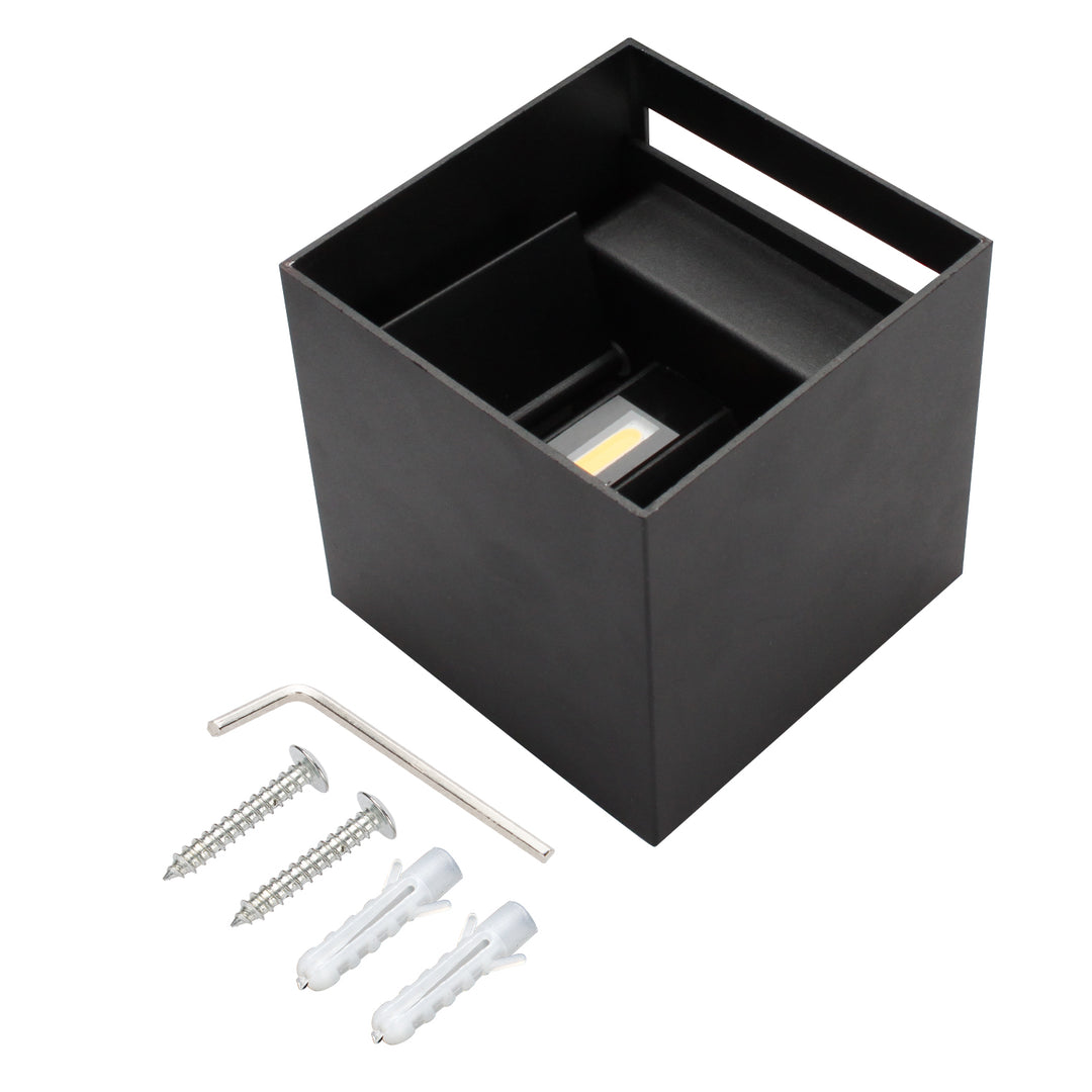 Sonnewelt LED Wandleuchte Wasserdicht Außen 7W/12W