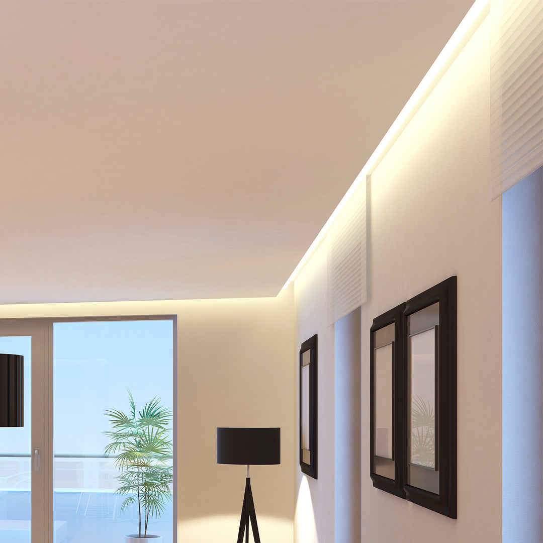 Sonnewelt 10x 1m LED Profil Aluminium V-Form für LED Stripes