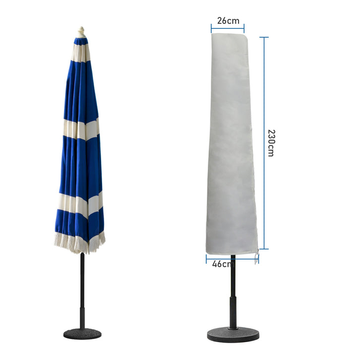 Sonnewelt Ø 350 Sonnenschirmhülle Rechteckig UV-Schutz